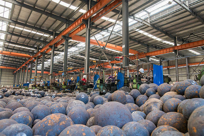 崇明网架配件车间